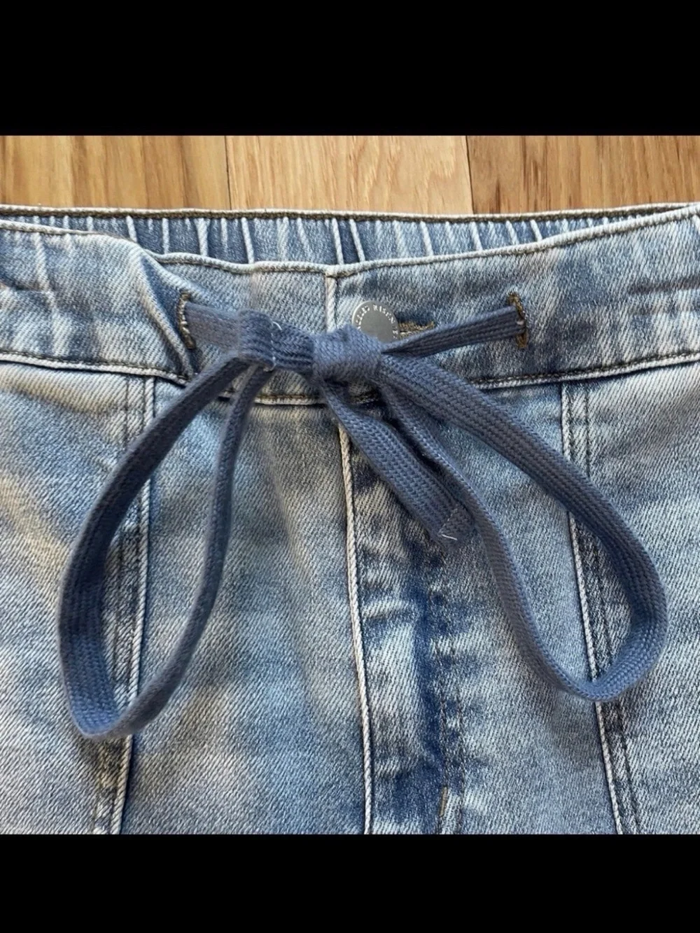 Women’s Relaxed Light Blue Denim Jogger Jeans